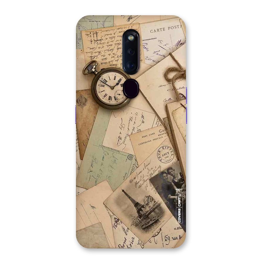 Vintage Postcards Back Case for Oppo F11 Pro