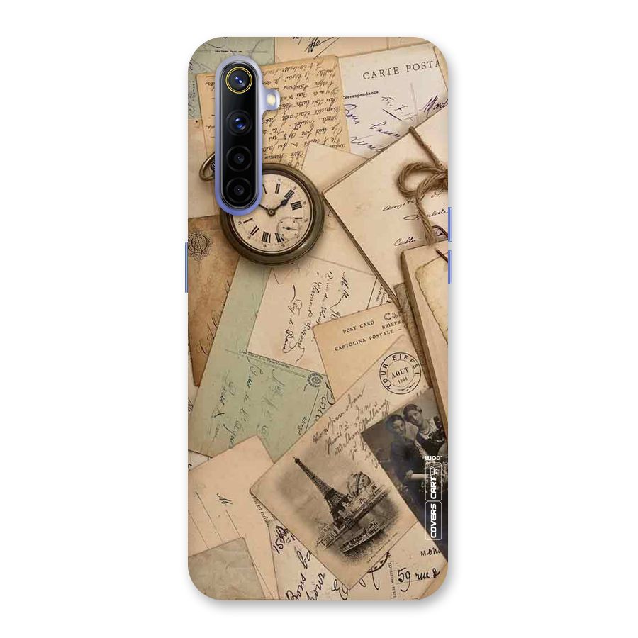 Vintage Postcards Back Case for Realme 6i