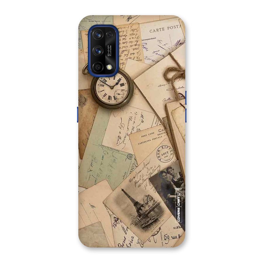 Vintage Postcards Back Case for Realme 7 Pro