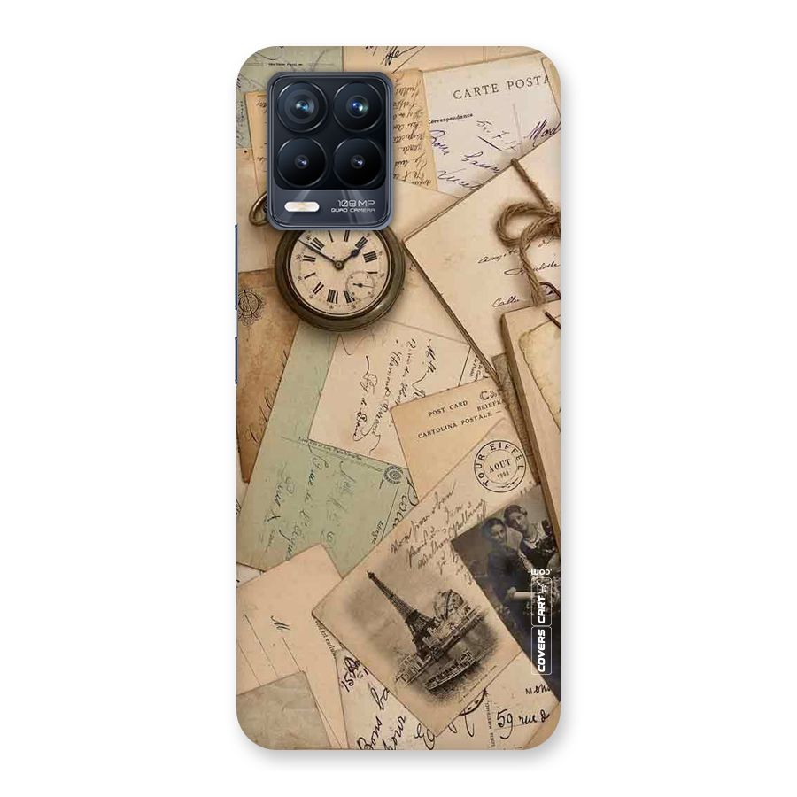 Vintage Postcards Back Case for Realme 8 Pro