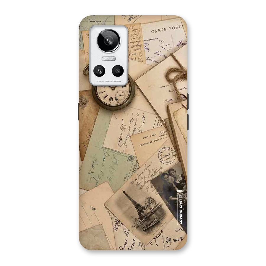 Vintage Postcards Back Case for Realme GT Neo 3