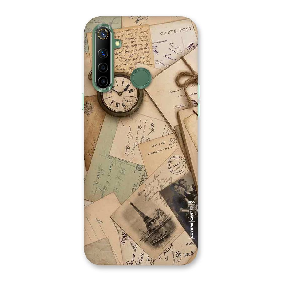 Vintage Postcards Back Case for Realme Narzo 10