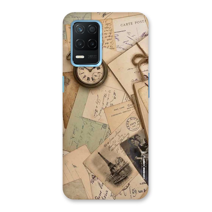Vintage Postcards Back Case for Realme Narzo 30 5G