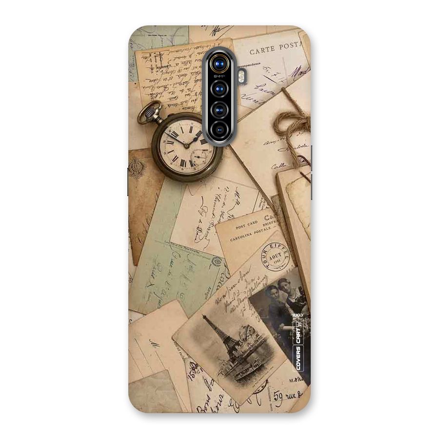 Vintage Postcards Back Case for Realme X2 Pro