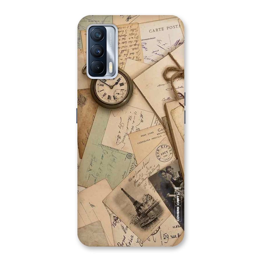Vintage Postcards Back Case for Realme X7