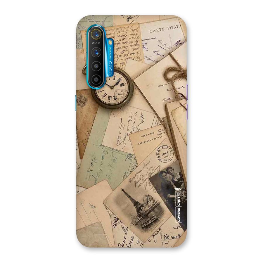 Vintage Postcards Back Case for Realme XT