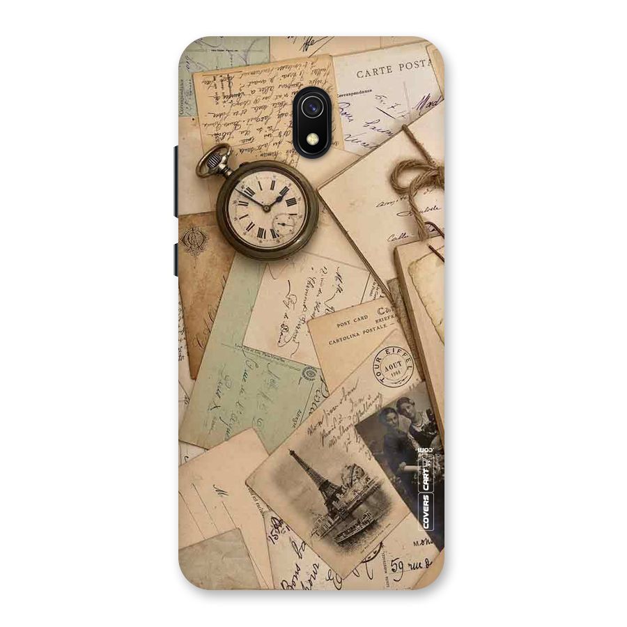 Vintage Postcards Back Case for Redmi 8A