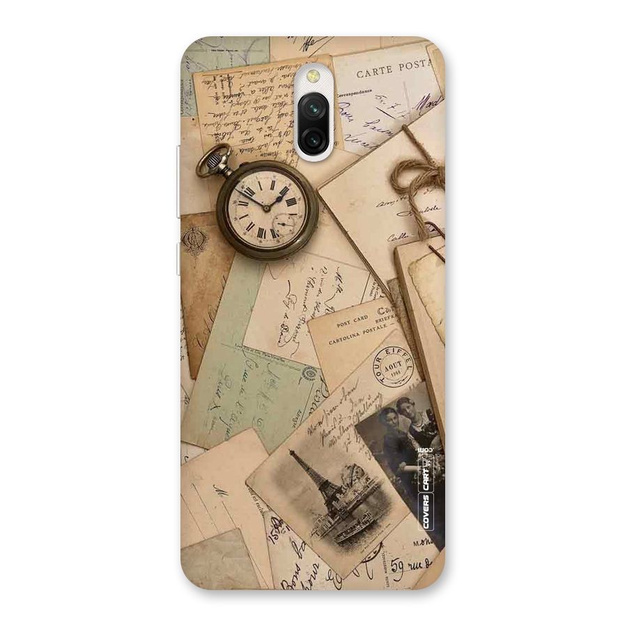 Vintage Postcards Back Case for Redmi 8A Dual