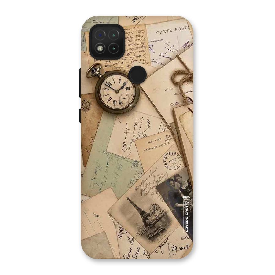 Vintage Postcards Back Case for Redmi 9C