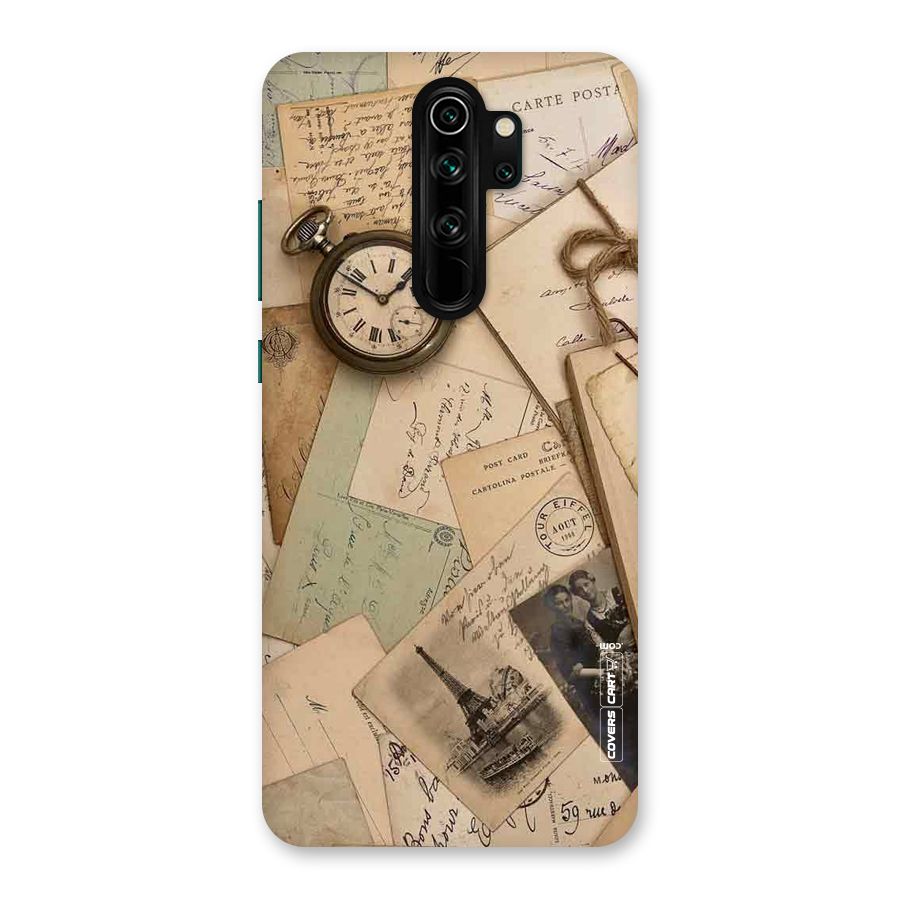 Vintage Postcards Back Case for Redmi Note 8 Pro