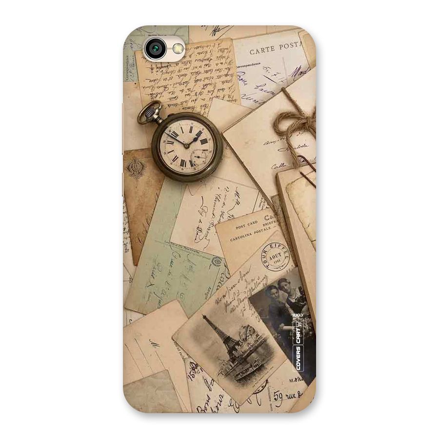 Vintage Postcards Back Case for Redmi Y1 Lite