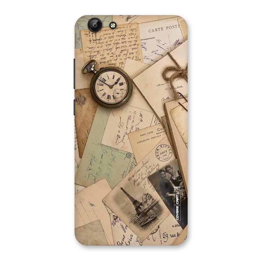 Vintage Postcards Back Case for Vivo Y69