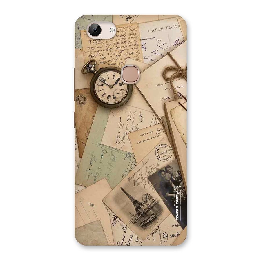 Vintage Postcards Back Case for Vivo Y83