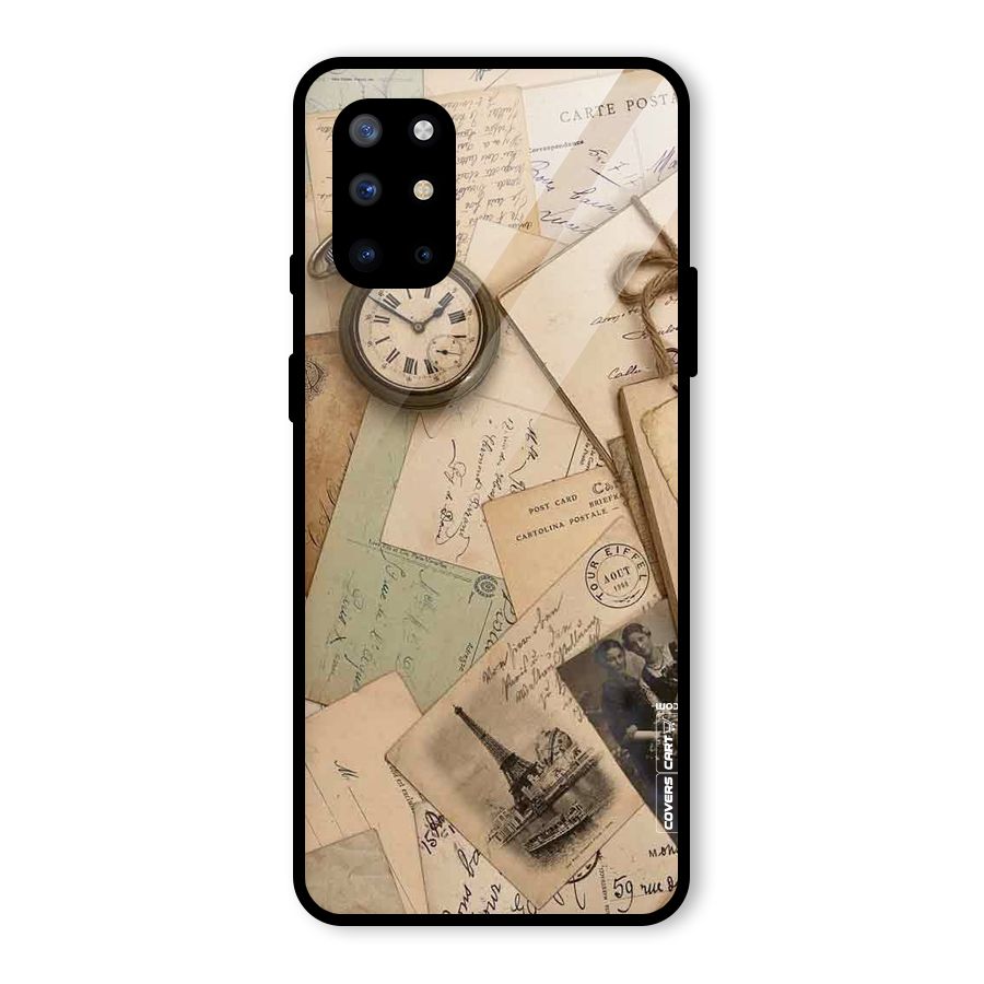 Vintage Postcards Glass Back Case for OnePlus 8T