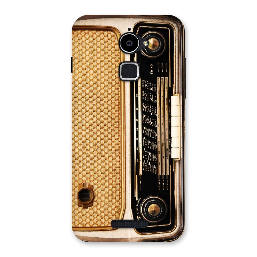 Vintage Radio Back Case for Coolpad Note 3 Lite