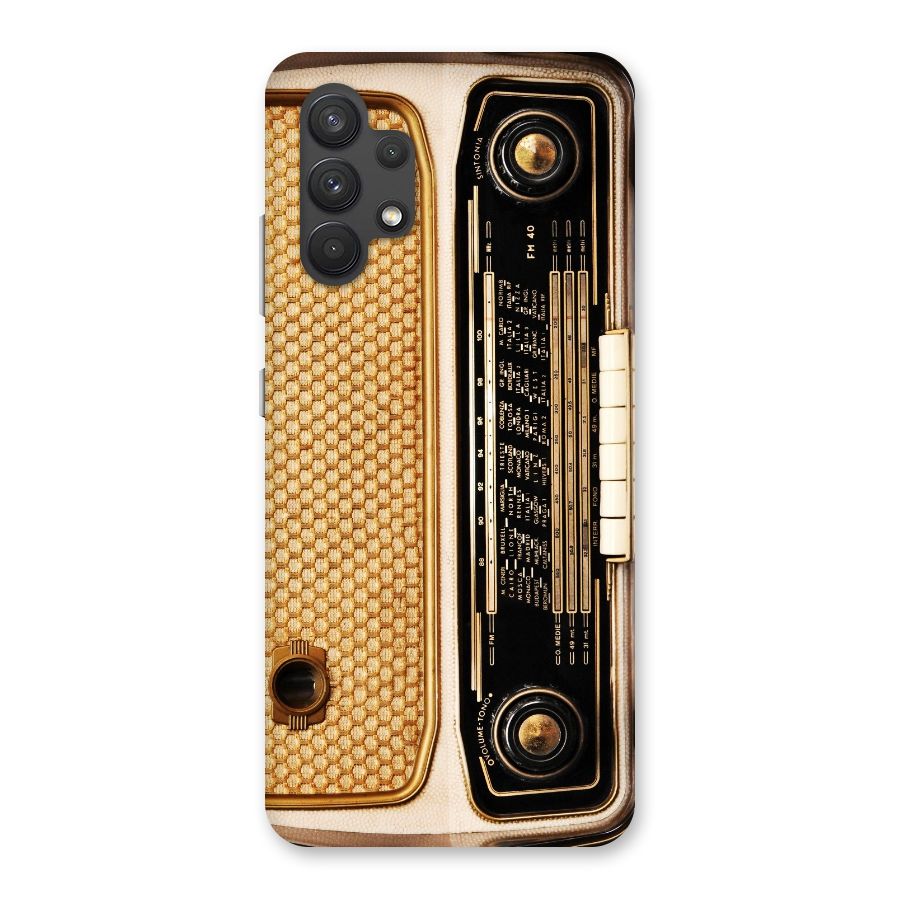 Vintage Radio Back Case for Galaxy A32
