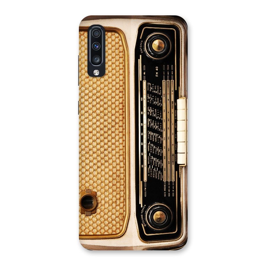 Vintage Radio Back Case for Galaxy A70s