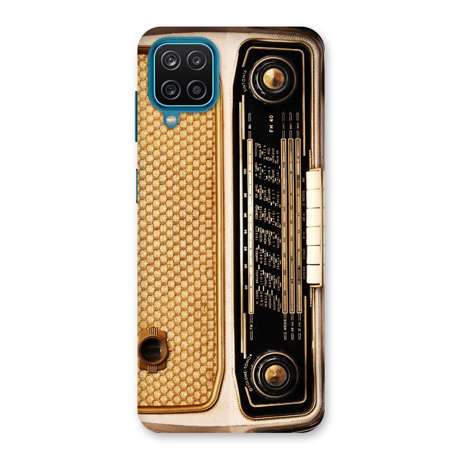 Vintage Radio Back Case for Galaxy F12
