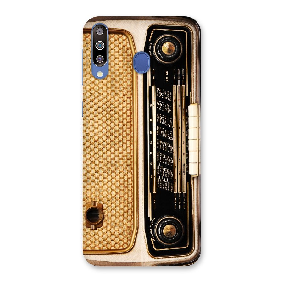 Vintage Radio Back Case for Galaxy M30