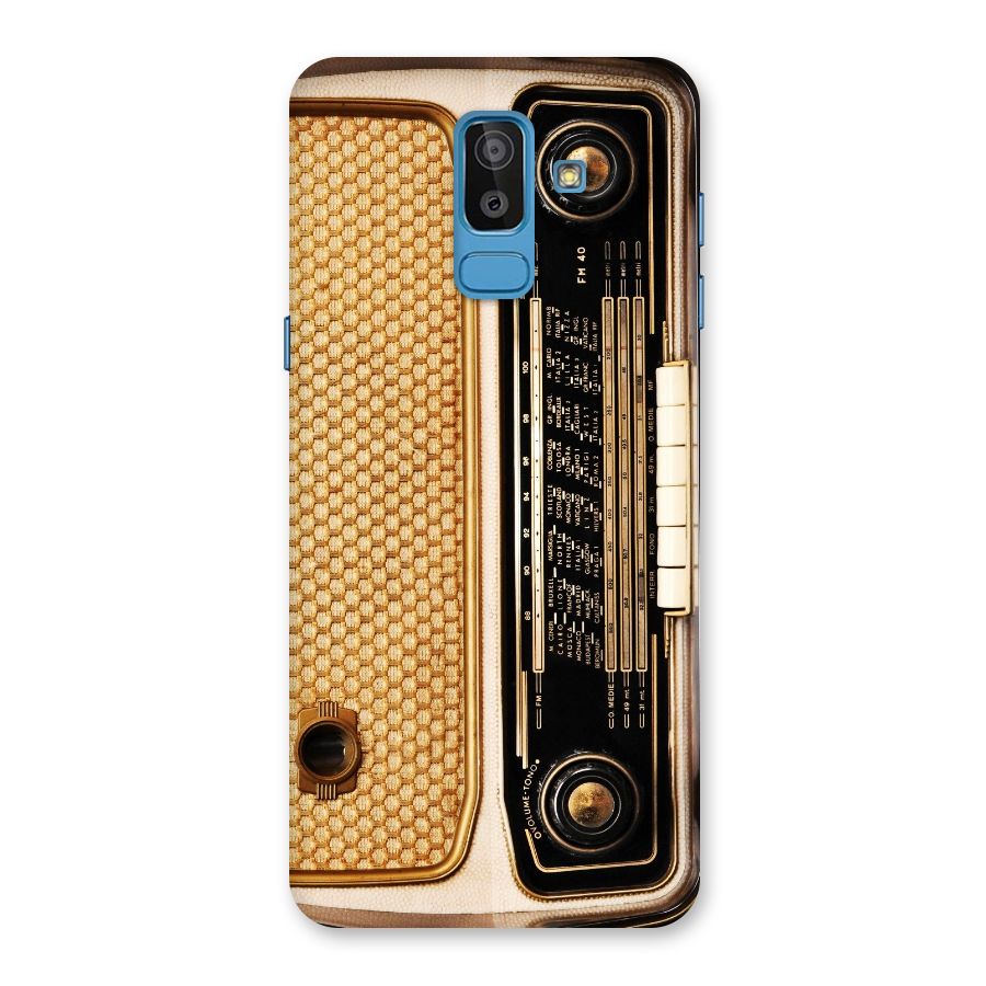 Vintage Radio Back Case for Galaxy On8 (2018)