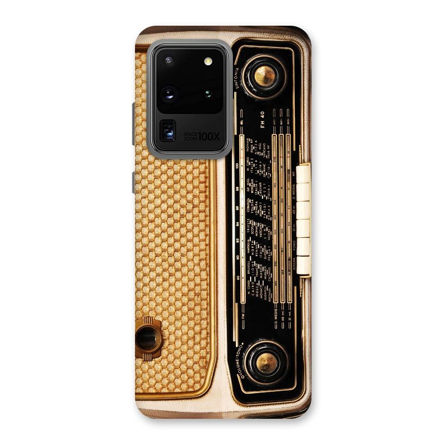 Vintage Radio Back Case for Galaxy S20 Ultra