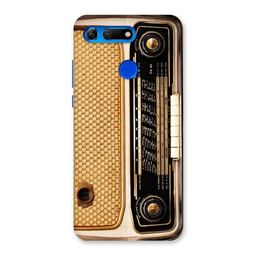 Vintage Radio Back Case for Honor View 20