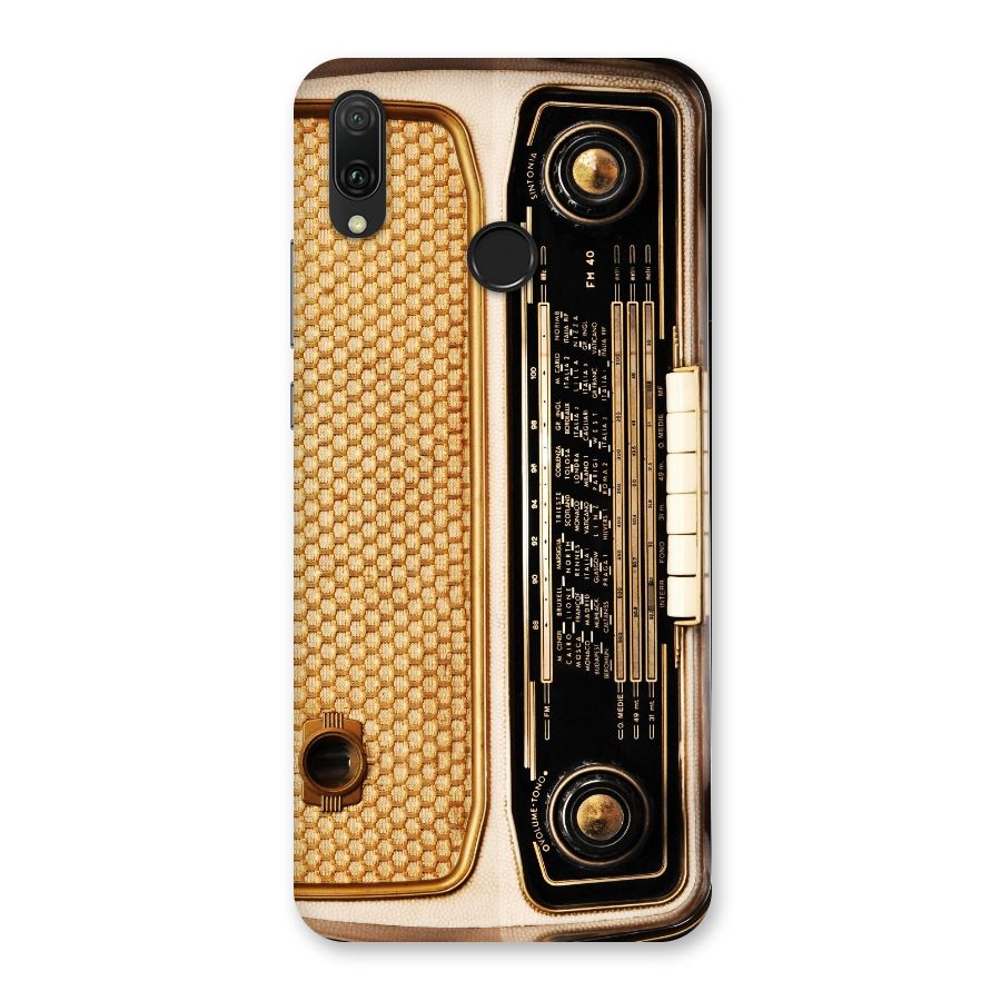 Vintage Radio Back Case for Huawei Y9 (2019)