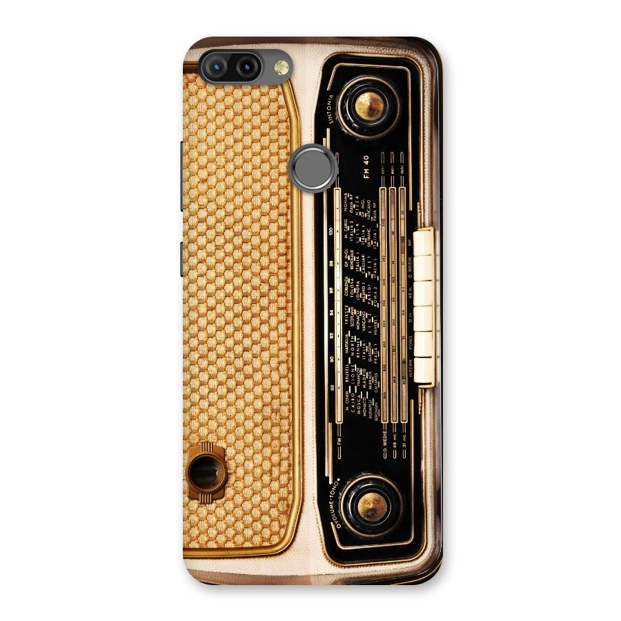 Vintage Radio Back Case for Infinix Hot 6 Pro
