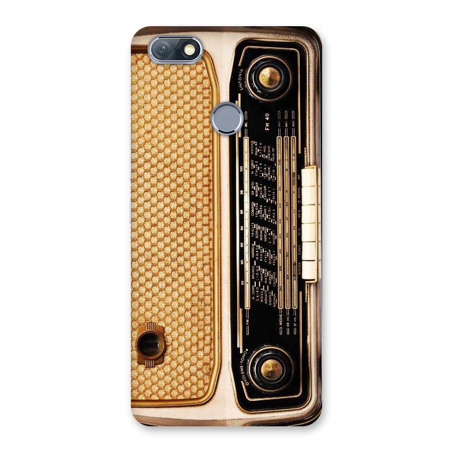 Vintage Radio Back Case for Infinix Note 5