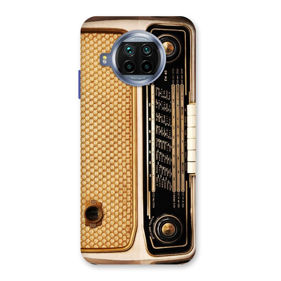 Vintage Radio Back Case for Mi 10i