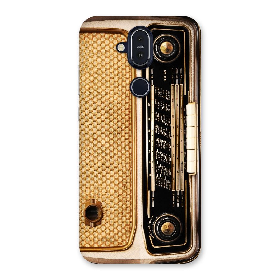 Vintage Radio Back Case for Nokia 8.1