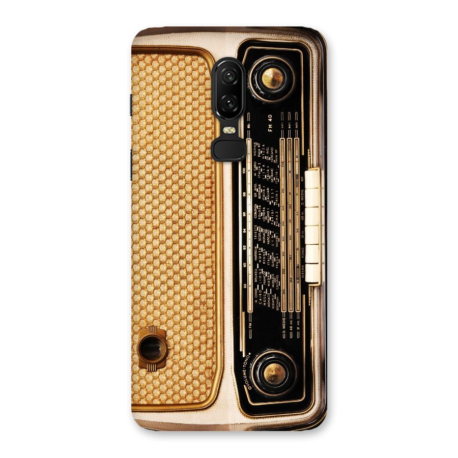 Vintage Radio Back Case for OnePlus 6