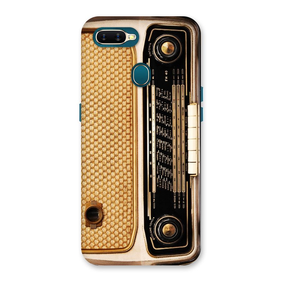 Vintage Radio Back Case for Oppo A12s