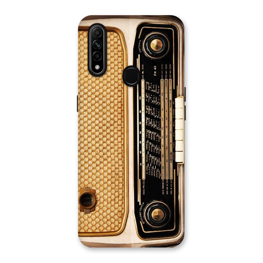 Vintage Radio Back Case for Oppo A31