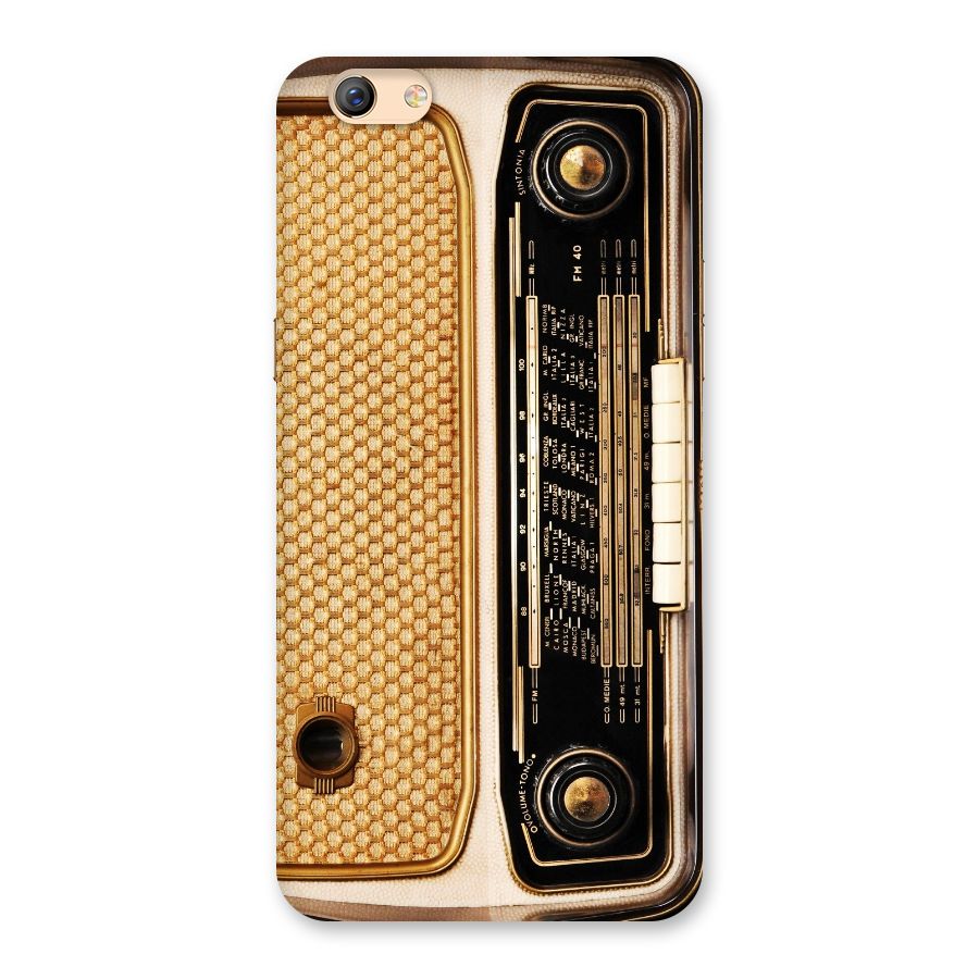 Vintage Radio Back Case for Oppo F3 Plus
