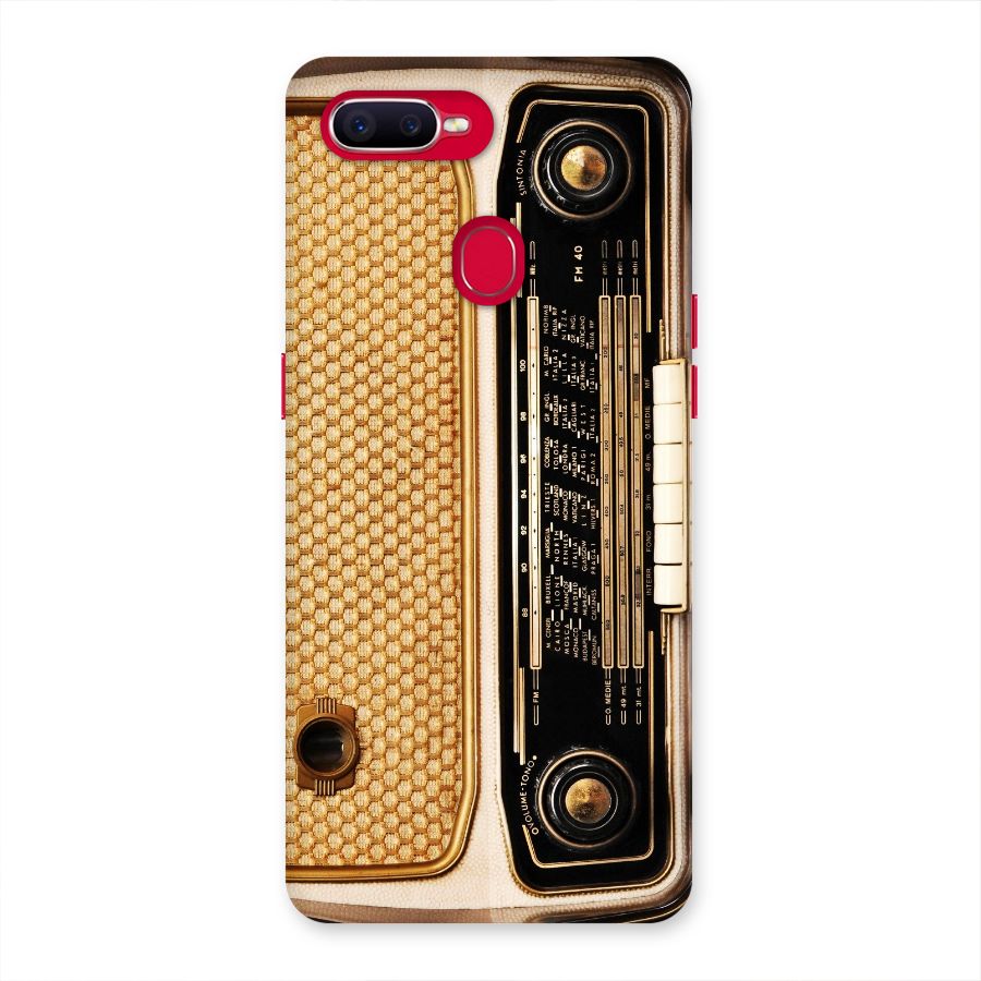 Vintage Radio Back Case for Oppo F9 Pro