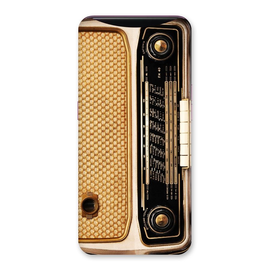 Vintage Radio Back Case for Oppo Find X