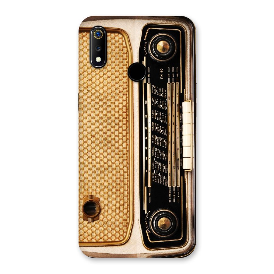 Vintage Radio Back Case for Realme 3