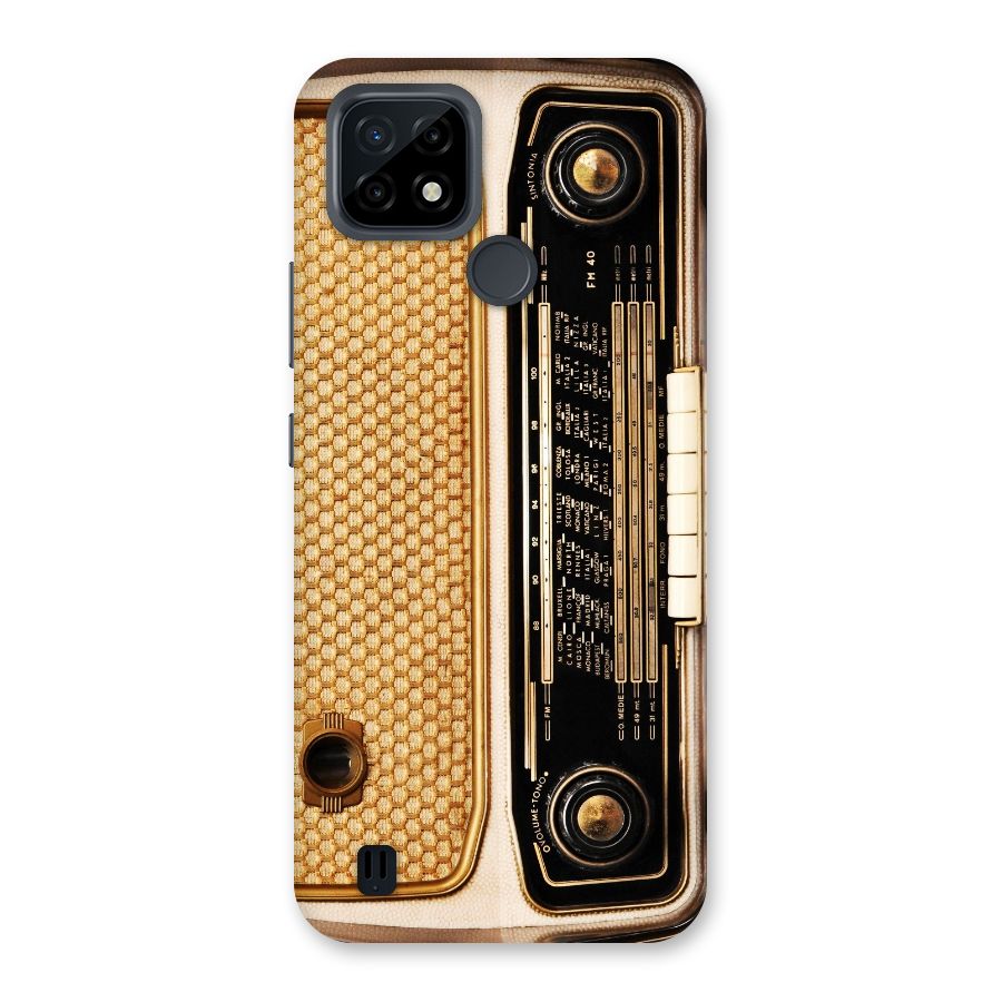 Vintage Radio Back Case for Realme C21