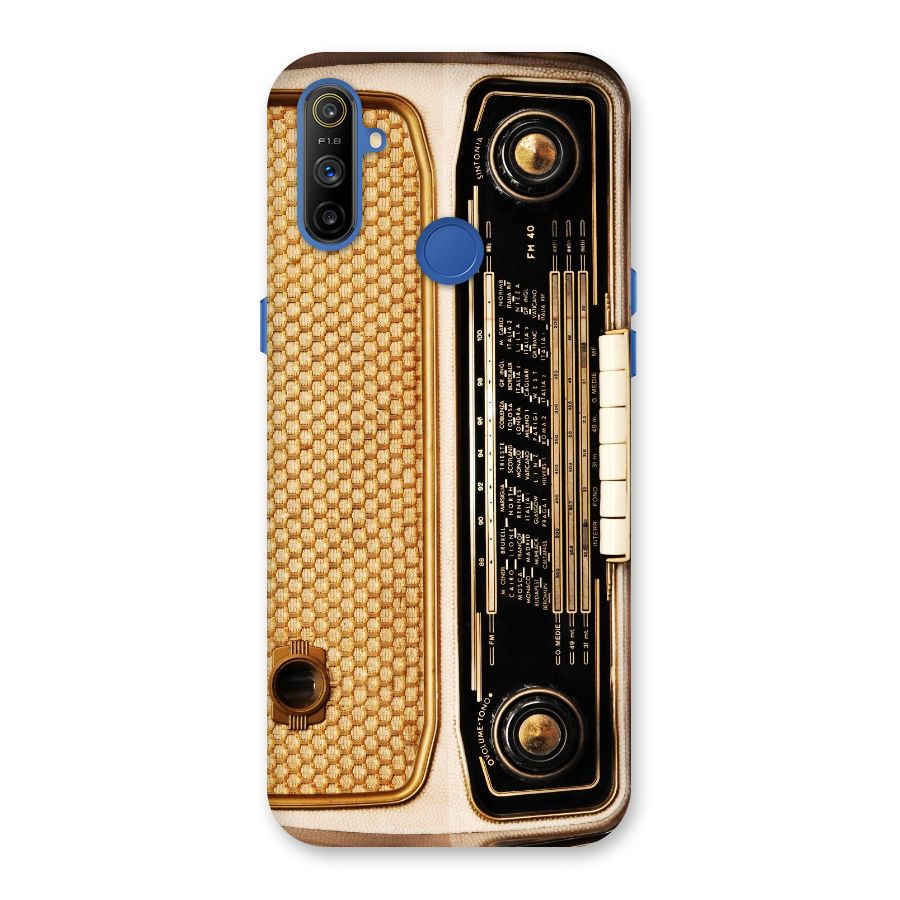 Vintage Radio Back Case for Realme Narzo 10A