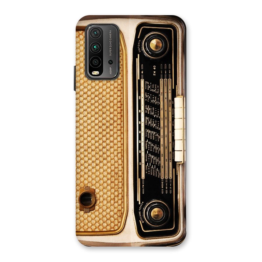 Vintage Radio Back Case for Redmi 9 Power
