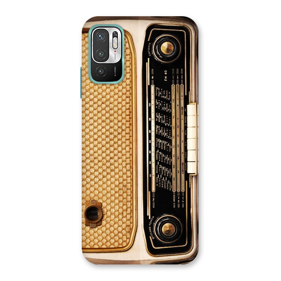 Vintage Radio Back Case for Redmi Note 10T 5G