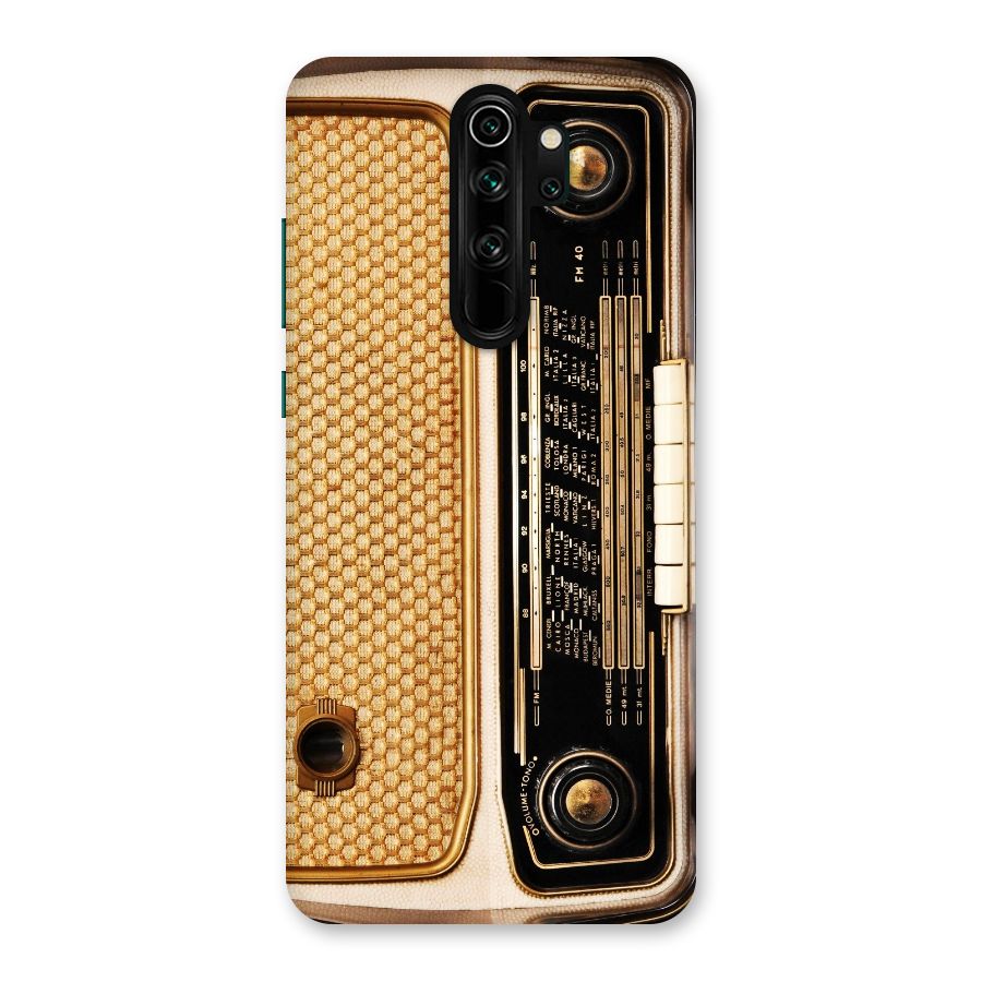 Vintage Radio Back Case for Redmi Note 8 Pro