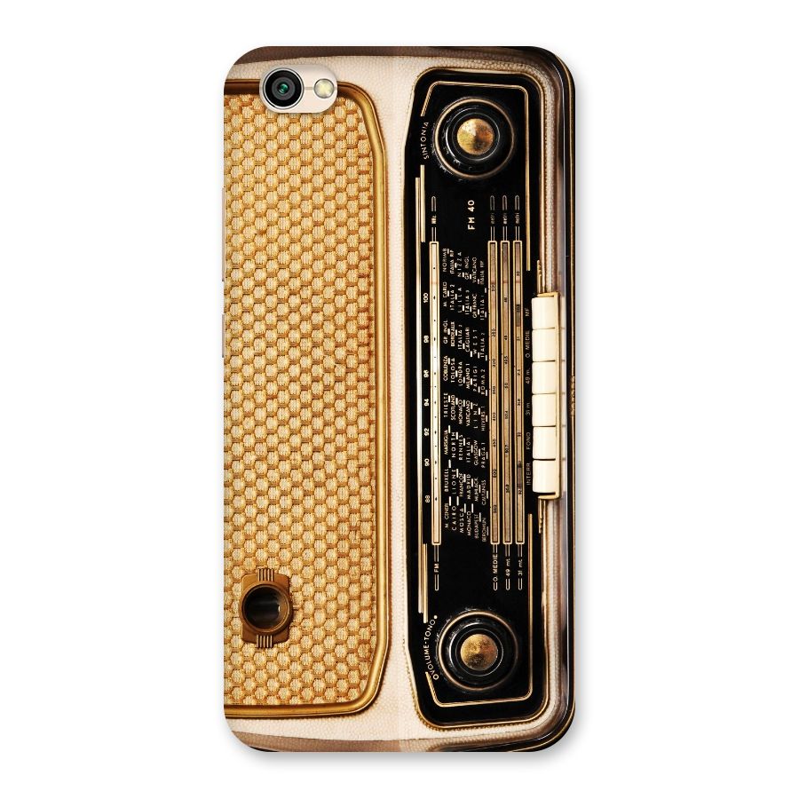 Vintage Radio Back Case for Redmi Y1 Lite