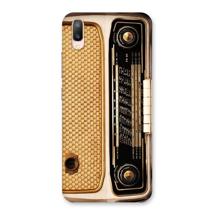 Vintage Radio Back Case for Vivo V11 Pro