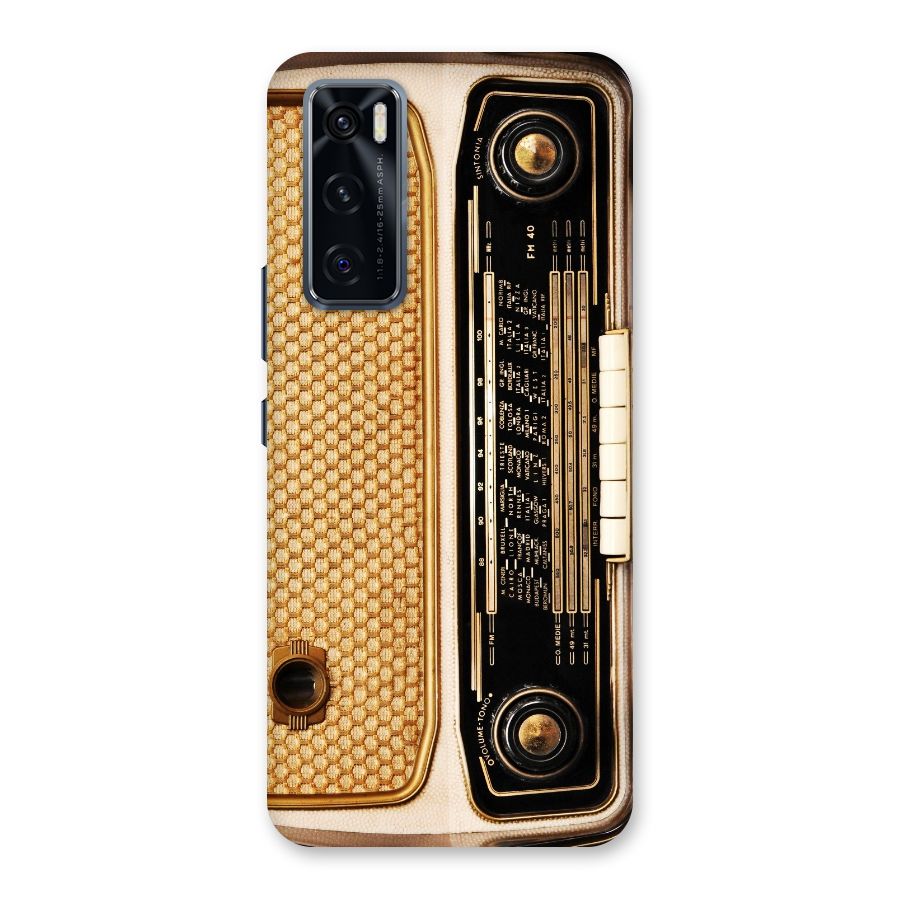 Vintage Radio Back Case for Vivo V20 SE