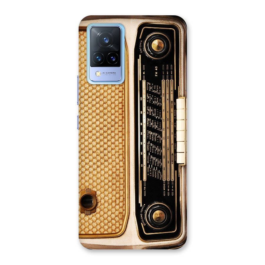 Vintage Radio Back Case for Vivo V21 5G