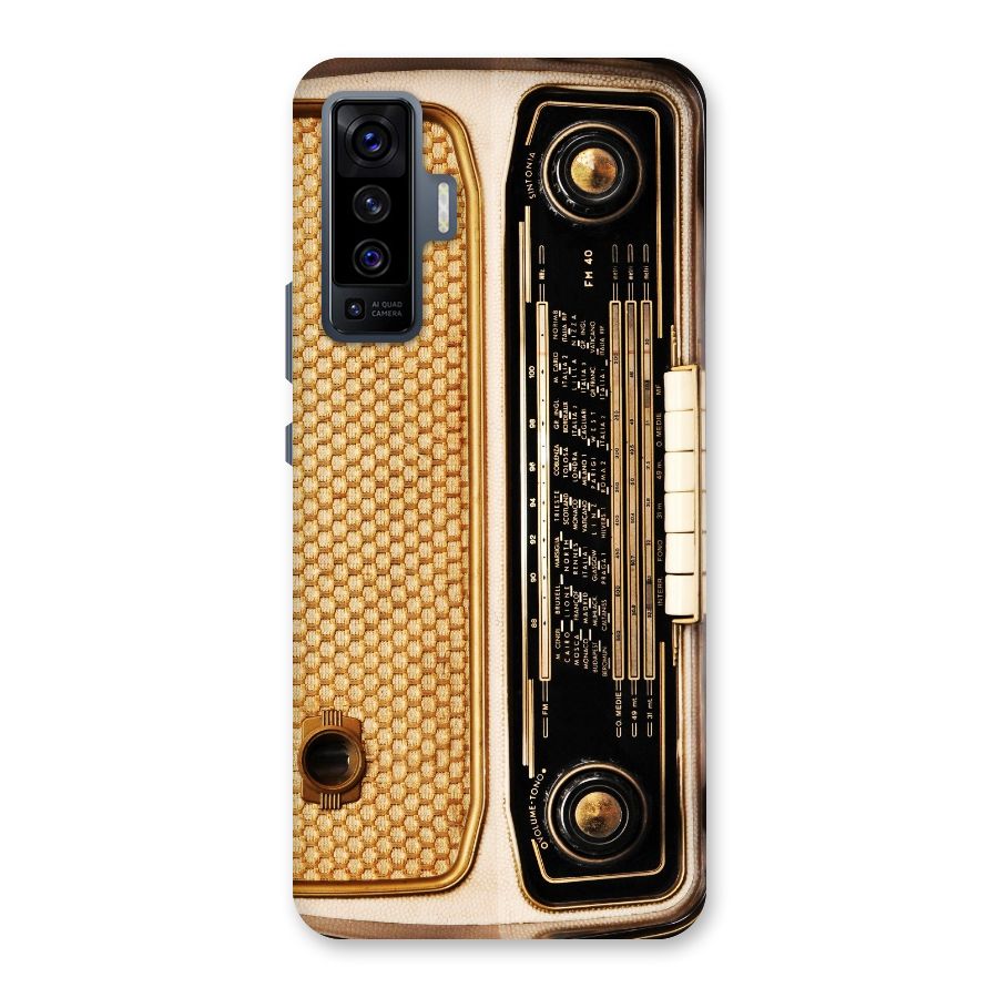 Vintage Radio Back Case for Vivo X50