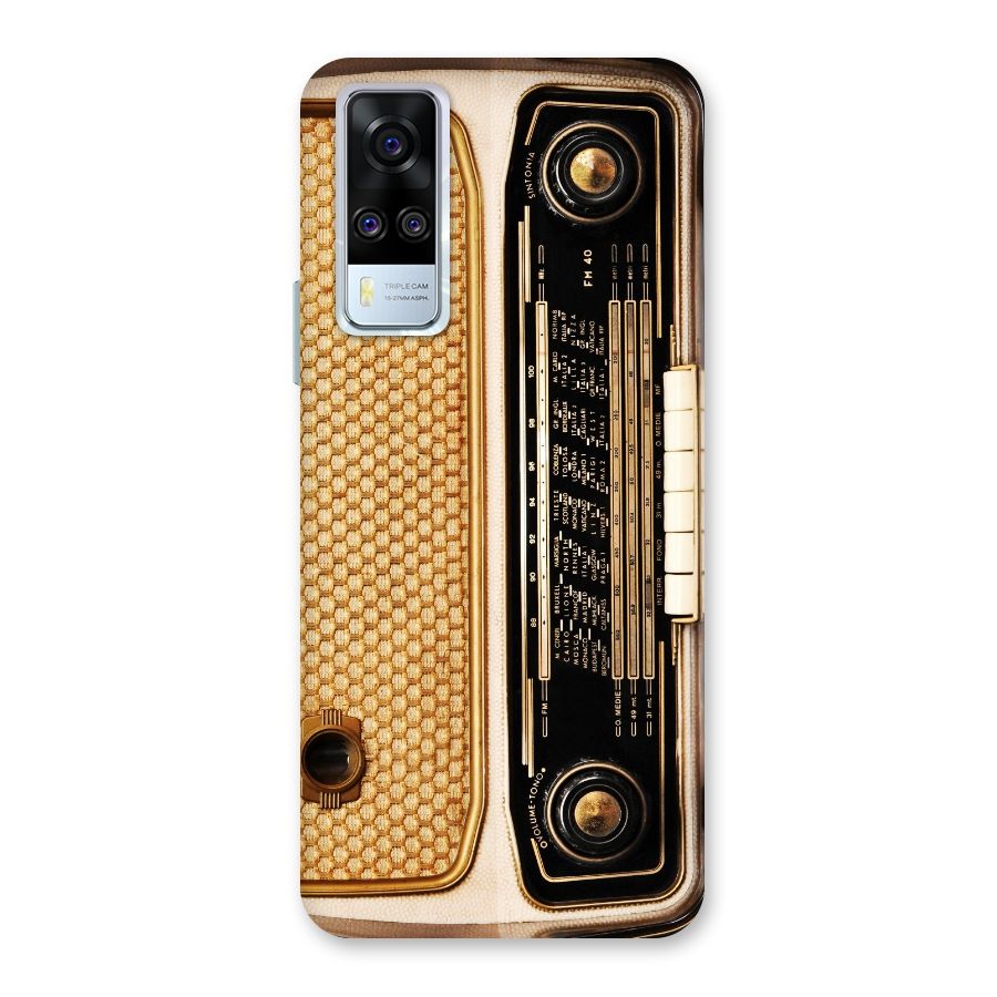 Vintage Radio Back Case for Vivo Y31
