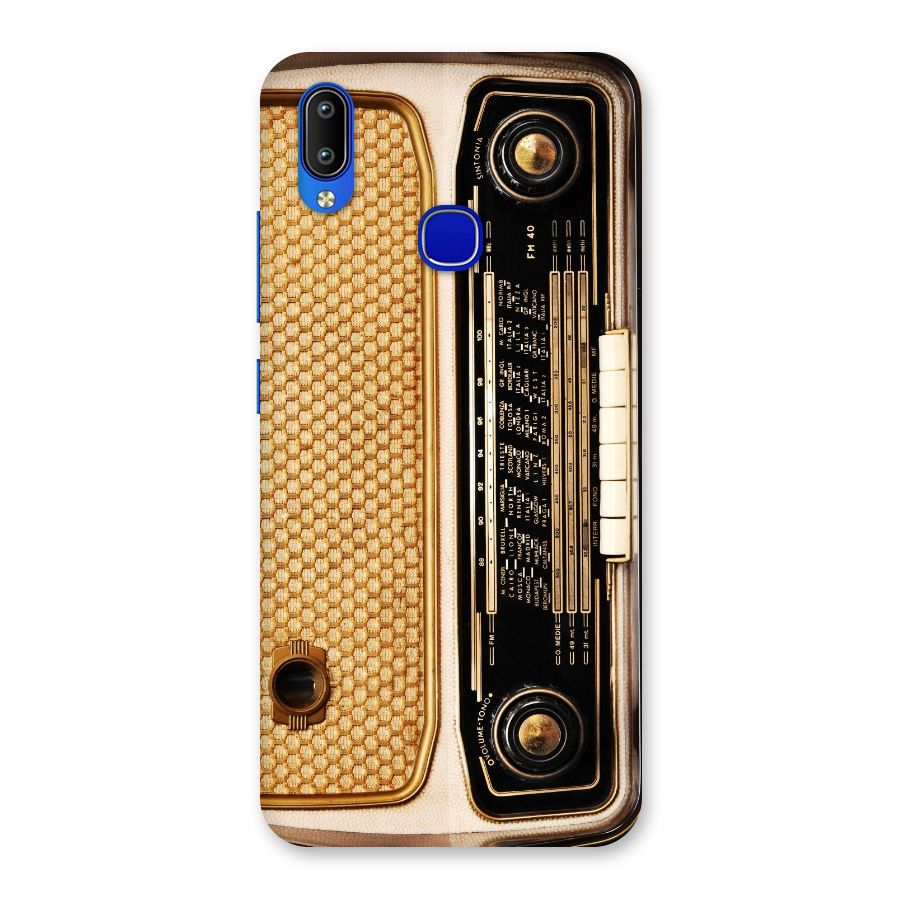 Vintage Radio Back Case for Vivo Y91